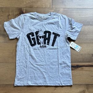 GOAT USA Gray Graphic T-Shirt, size XS